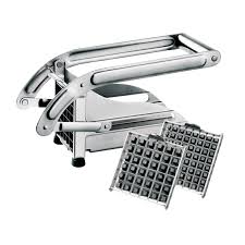 LT Coupe-frites inox + 2 couteaux